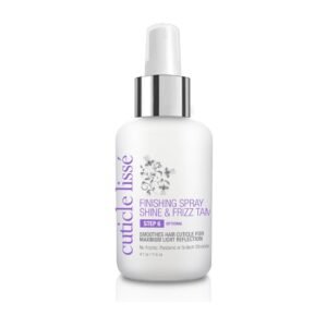 Finishing Spray Shine & Frizz Tamer | Great For Blending Hair Extensions When Styling | Step 6